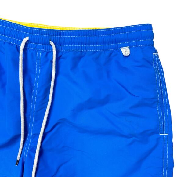 Polo by Ralph Lauren Men’s Nylon Blue Preppy Classic Swim Trunks Size Large - Picture 6 of 12